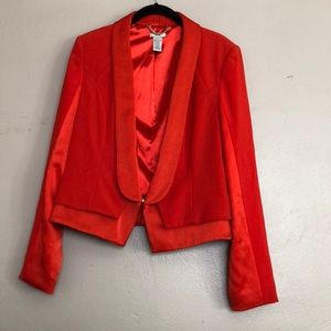Cachè red blazer